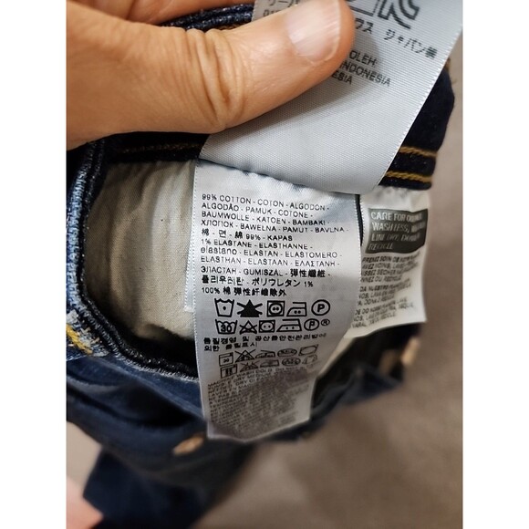 Levis 580 Curvy Bootcut Jeans Womens 16W Short Blue Medium Wash Stretch NEW - Picture 10 of 12